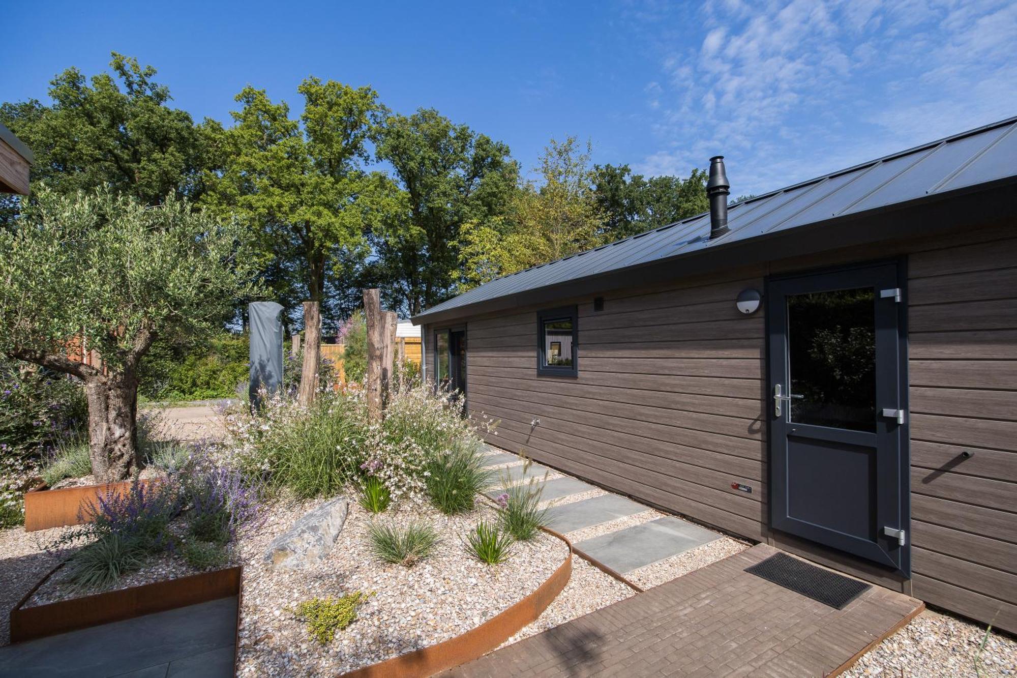 אפ Modern Ingericht Chalet Op Groen Park Op De Veluwe מראה חיצוני תמונה
