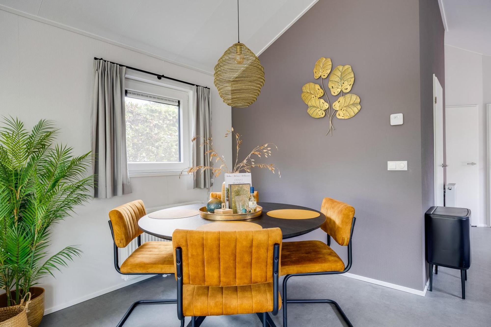 אפ Modern Ingericht Chalet Op Groen Park Op De Veluwe מראה חיצוני תמונה